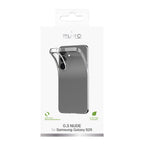 Silikoninis dėklas Puro 03 Nude, skirtas Samsung Galaxy S25 – skaidrus