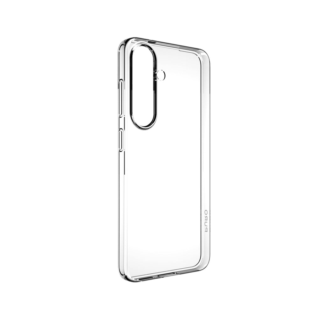 Silikoninis dėklas Puro 03 Nude, skirtas Samsung Galaxy S25 – skaidrus