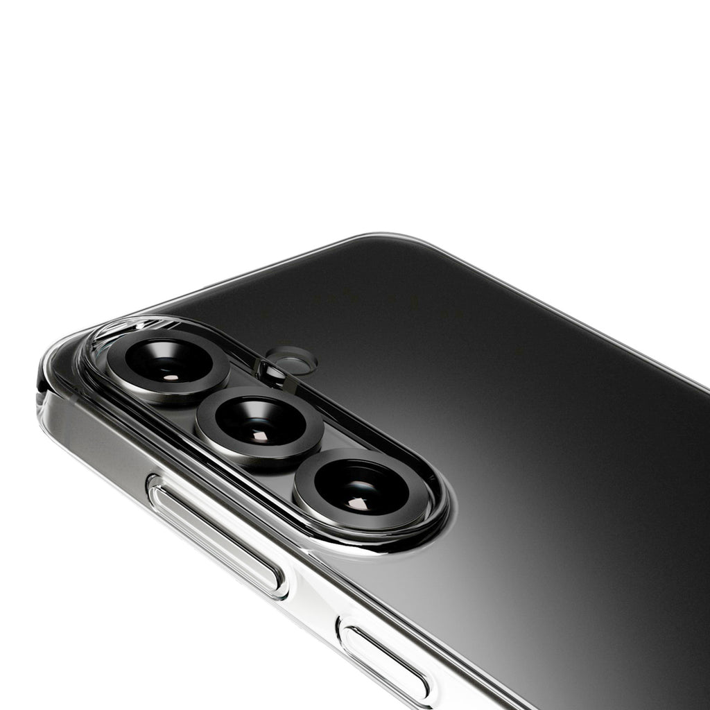 Silikoninis dėklas Puro 03 Nude, skirtas Samsung Galaxy S25 – skaidrus