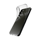 Silikoninis dėklas Puro 03 Nude, skirtas Samsung Galaxy S25 – skaidrus