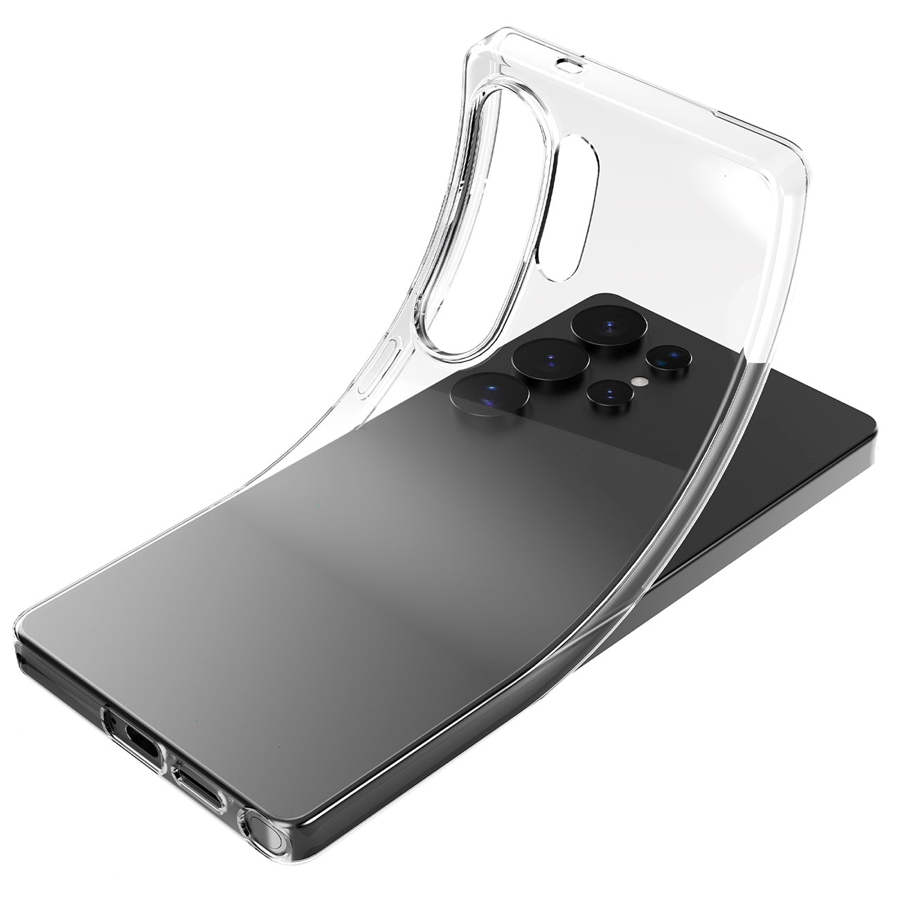 Skaidrus TPU dėklas Samsung Galaxy S25 Ultra – Puro 03 Nude