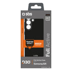 SBS D3O dėklas Samsung Galaxy S25 – juodas