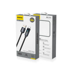 Dudao L7T Laidas USB-A - USB-C 66W su LED ekranu 1m juodas