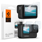 Spigen ekranų ir objektyvo apsaugų rinkinys GoPro Hero 9–12 -- Cell phone tempered glass