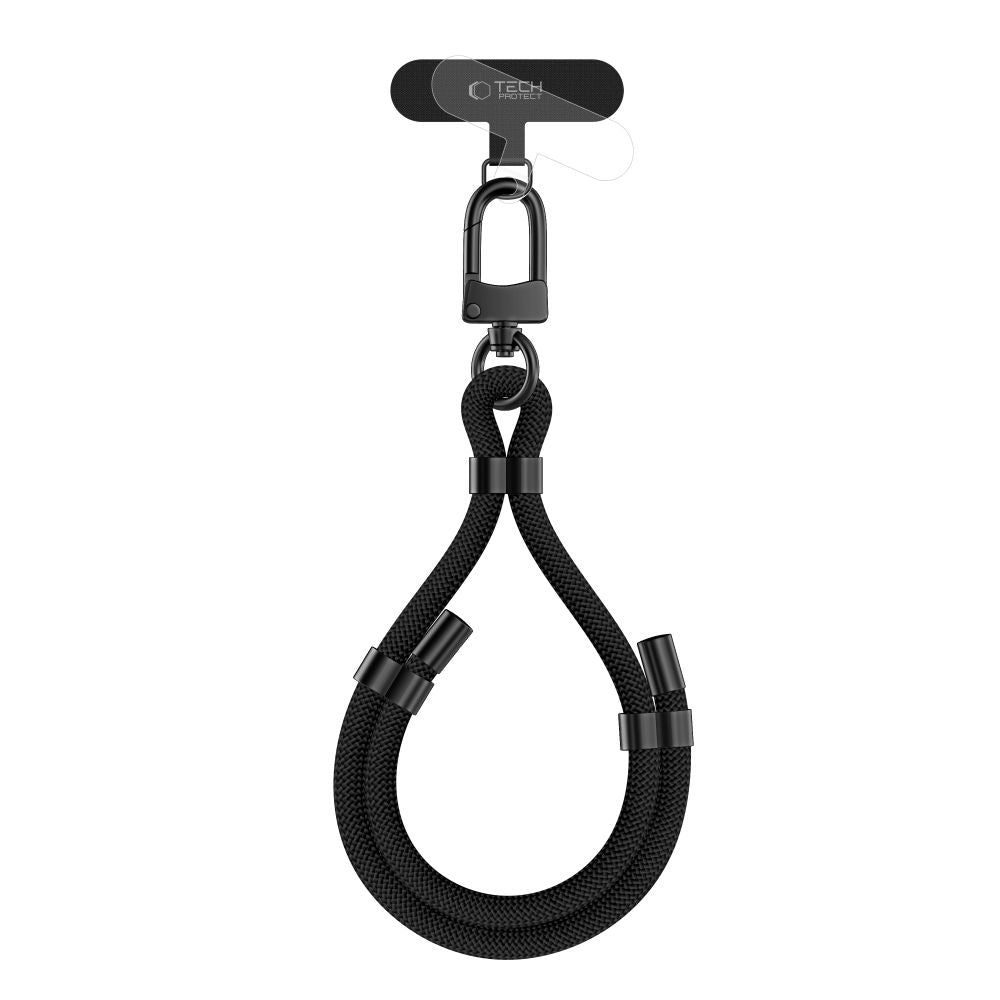 Tech-Protect C4S Rope Riešo dirželis - juodas -- Other phone accessories