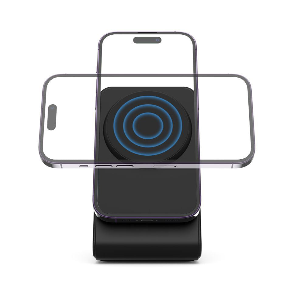 Tech-Protect QI15W-A38 MagSafe belaidis įkroviklis - juodas -- Cell phone chargers