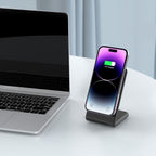 Tech-Protect QI15W-A38 MagSafe belaidis įkroviklis - juodas -- Cell phone chargers