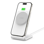 Tech-Protect QI15W-A38 MagSafe belaidis įkroviklis - baltas -- Cell phone chargers