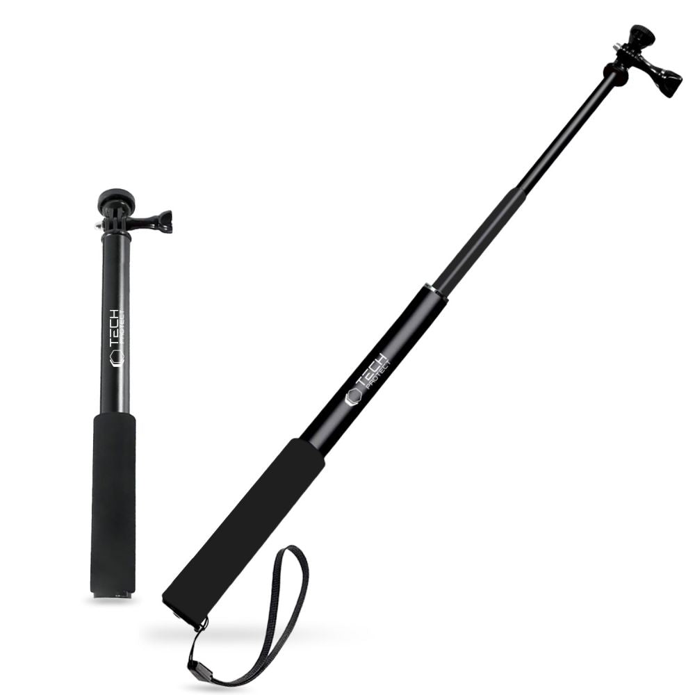 Tech-Protect GA100 monopadas ir asmenukių lazda GoPro / DJI juodas -- Cell phone holders