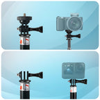 Tech-Protect GA100 monopadas ir asmenukių lazda GoPro / DJI juodas -- Cell phone holders