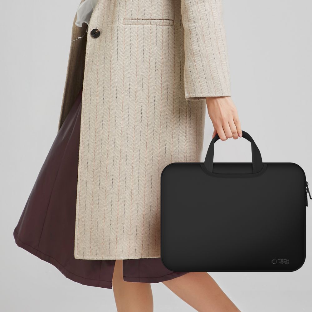 Nešiojamojo kompiuterio krepšys 15-16 Tech-Protect Neoprene - juodas -- Laptop Bags