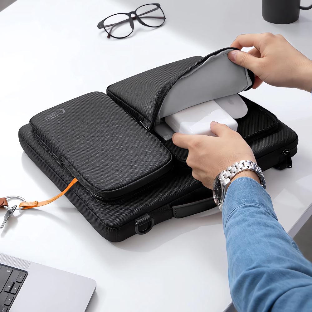 Nešiojamojo Kompiuterio Krepšys 13-14 Tech-Protect Defender Bag - Juodas -- Laptop Bags