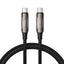 Tech-Protect UB10T Ultraboost USB-C laidas PD240W/QC4.0 100cm - juodas -- Cell phone cables