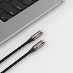 Tech-Protect UB10T Ultraboost USB-C laidas PD240W/QC4.0 100cm - juodas -- Cell phone cables