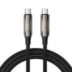Tech-Protect UB10T Ultraboost USB-C laidas PD240W/QC4.0 200cm - juodas -- Cell phone cables
