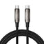 Tech-Protect UB10T Ultraboost USB-C laidas PD240W/QC4.0 200cm - juodas -- Cell phone cables
