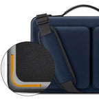 15-16 Tech-Protect Defender Bag Nešiojamojo Kompiuterio Krepšys - Mėlynas -- Laptop Bags