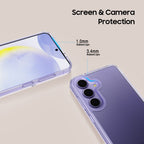 Tech-Protect Flexair Hybrid dėklas Samsung Galaxy S25 – skaidrus -- Samsung Galaxy S25