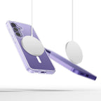 Tech-Protect FlexAir MagSafe dėklas Samsung Galaxy S25 – skaidrus -- Samsung Galaxy S25
