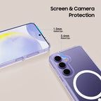 Tech-Protect FlexAir MagSafe dėklas Samsung Galaxy S25 – skaidrus -- Samsung Galaxy S25