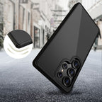 Tech-Protect MagMat dėklas Galaxy S25 Ultra – juodas -- Samsung Galaxy S25 Ultra