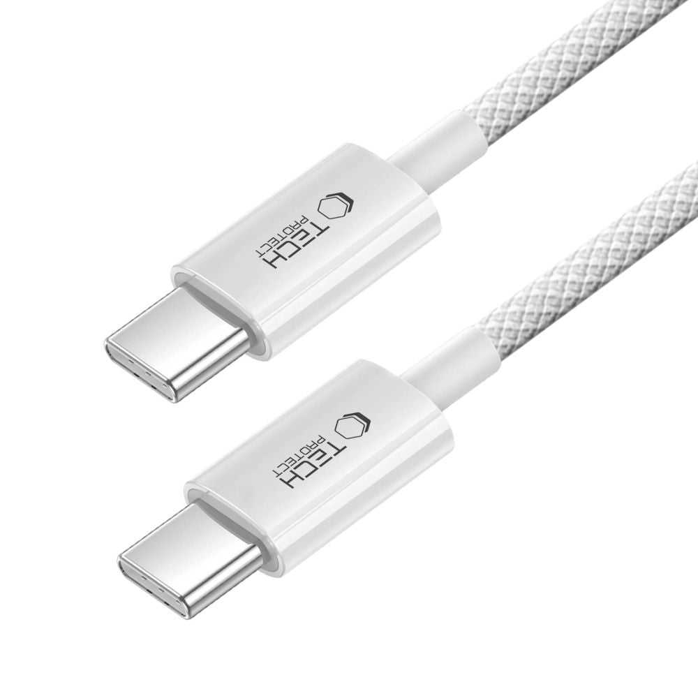 Tech-Protect Ultraboost Lite USB-C laidas PD60W/3A 100 cm - pilkas -- Cell phone cables