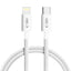 Tech-Protect UltraBoost USB-C / Lightning laidas PD27W/3A 100 cm - pilkas -- Cell phone cables