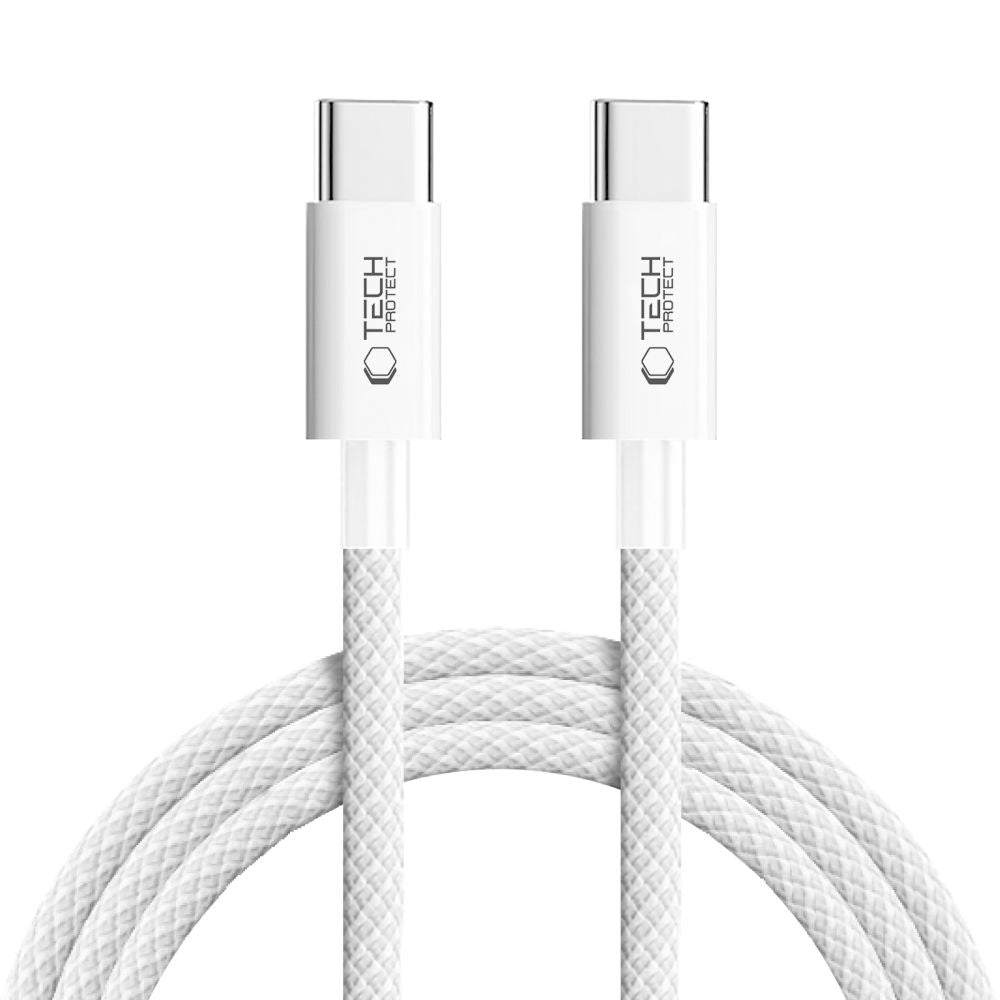 Tech-Protect Ultraboost Lite USB-C laidas PD60W/3A 200 cm - pilkas -- Cell phone cables