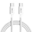 Tech-Protect Ultraboost Lite USB-C laidas PD60W/3A 200 cm - pilkas -- Cell phone cables