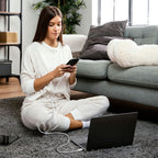 Tech-Protect UltraBoost USB-C / Lightning laidas PD27W/3A 200 cm - pilkas -- Cell phone cables