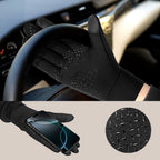 Tech-Protect WG01 Pirštinės su jutikliniais galiukais L - Juodos -- Bicycle Gloves