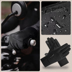 Tech-Protect WG01 Pirštinės su jutikliniais galiukais L - Juodos -- Bicycle Gloves