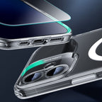 ESR HaloLock MagSafe dėklas iPhone 16 – skaidrus rinkinys -- iPhone 16