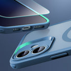 ESR HaloLock MagSafe dėklo ir stiklo rinkinys iPhone 16 – mėlynas -- iPhone 16