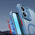 ESR HaloLock MagSafe dėklo ir stiklo rinkinys iPhone 16 – mėlynas -- iPhone 16