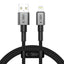 Tech-Protect UltraBoost DNA USB-A / Lightning Laidas 15W/2.4A 100 cm - pilkas -- Cell phone cables