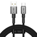 Tech-Protect UltraBoost DNA USB-A / USB-C Laidas 15W/3A 200cm - pilkas -- Cell phone cables