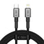Tech-Protect Ultraboost DNA USB-C / Lightning PD27W/3A Laidas 200 cm - pilkas -- Cell phone cables