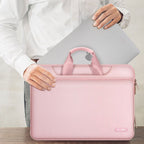 Tech-Protect Pocket 15-16 Nešiojamojo Kompiuterio Krepšys - Rožinis -- Laptop Bags