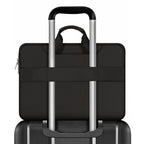 15-16 Tech-Protect Pocket Nešiojamojo Kompiuterio Krepšys - Juodas -- Laptop Bags