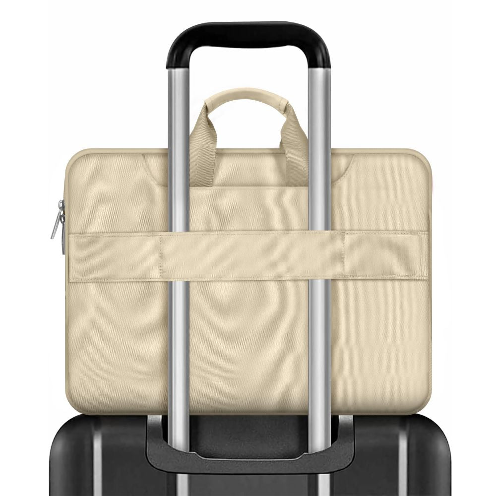 Tech-Protect Pocket 13-14 Nešiojamojo Kompiuterio Krepšys - Smėlio -- Laptop Bags