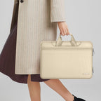 Tech-Protect Pocket 13-14 Nešiojamojo Kompiuterio Krepšys - Smėlio -- Laptop Bags