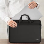 Tech-Protect Pocket Nešiojamojo Kompiuterio Krepšys 13-14 - Juodas -- Laptop Bags