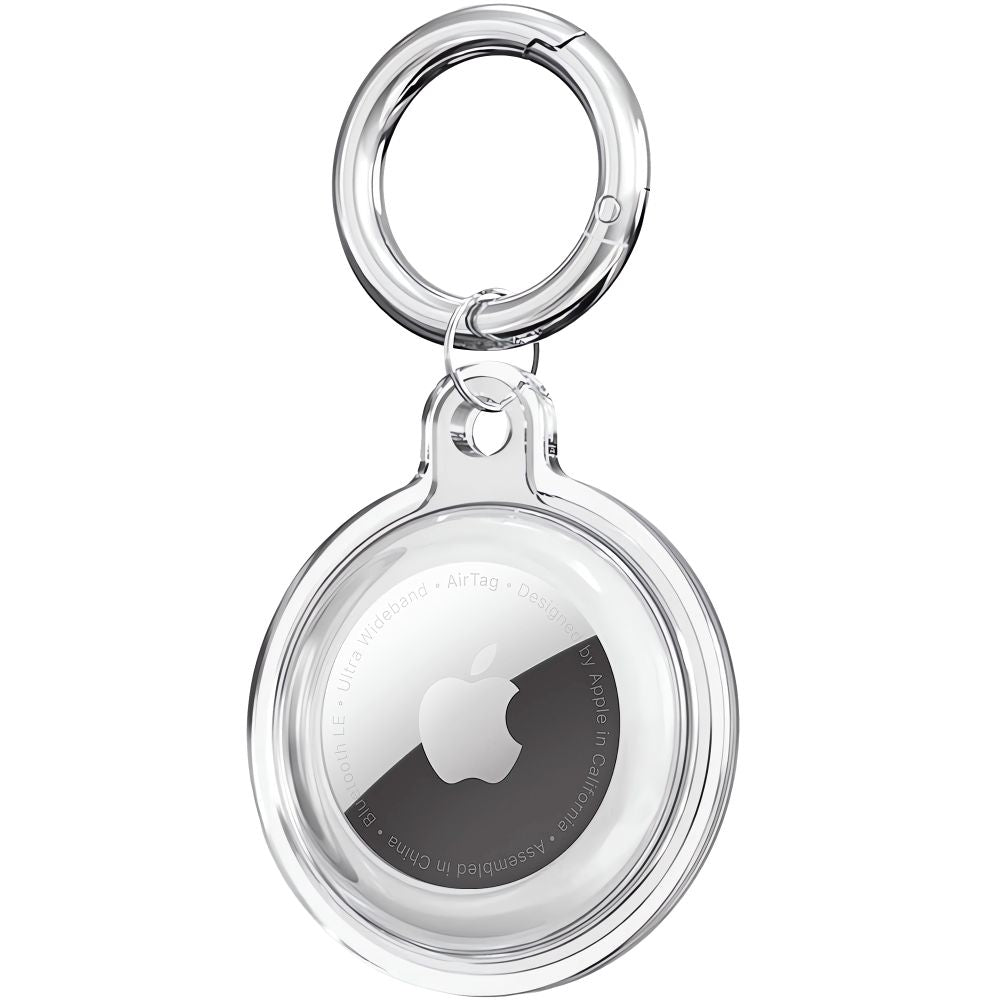 Tech-Protect Icon AirTag dėklai, 4 vnt. – skaidrūs -- Apple AirTag