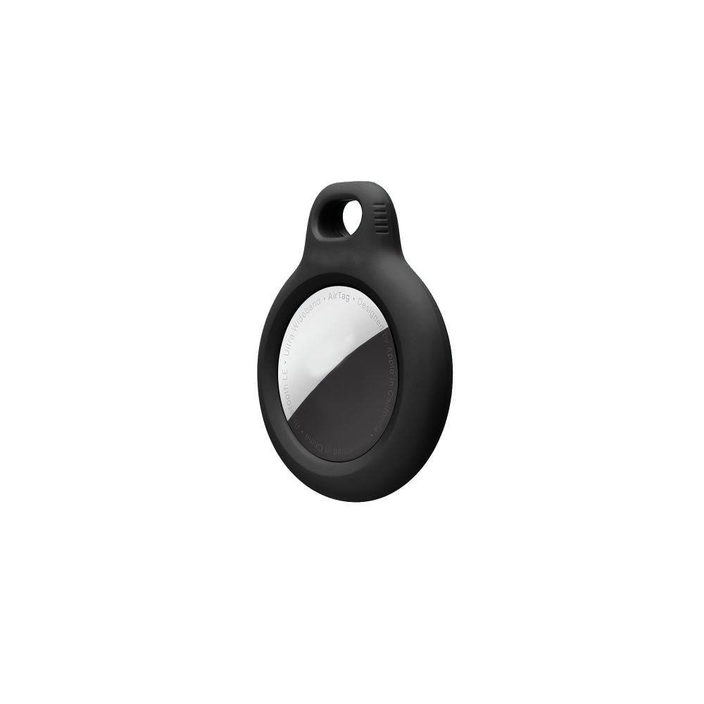 Tech-Protect Rough dėklas su karabinu AirTag – juodas, 2 vnt. -- Apple AirTag
