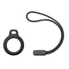 Tech-Protect Rough dėklas su karabinu AirTag – juodas, 2 vnt. -- Apple AirTag
