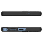 Spigen Liquid Air dėklas Samsung Galaxy S25 Ultra – juodas