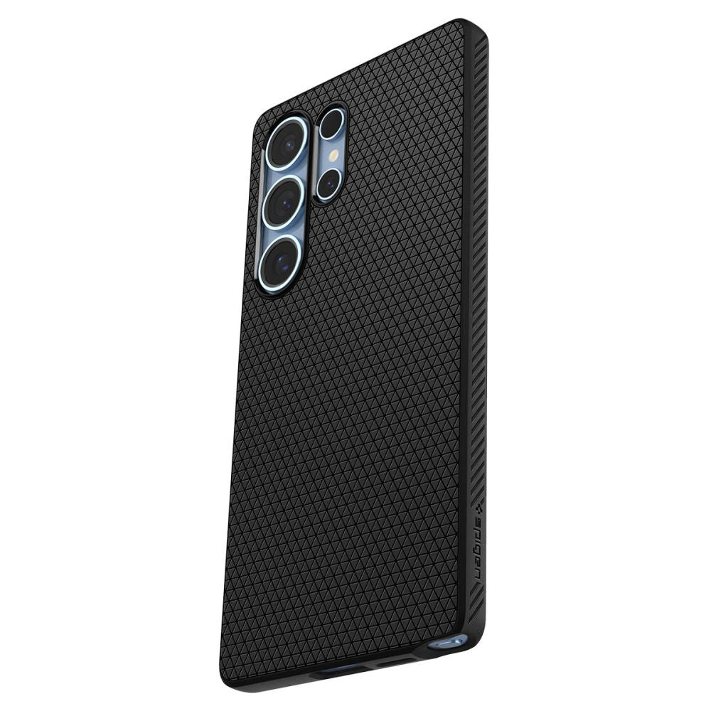 Spigen Liquid Air dėklas Samsung Galaxy S25 Ultra – juodas