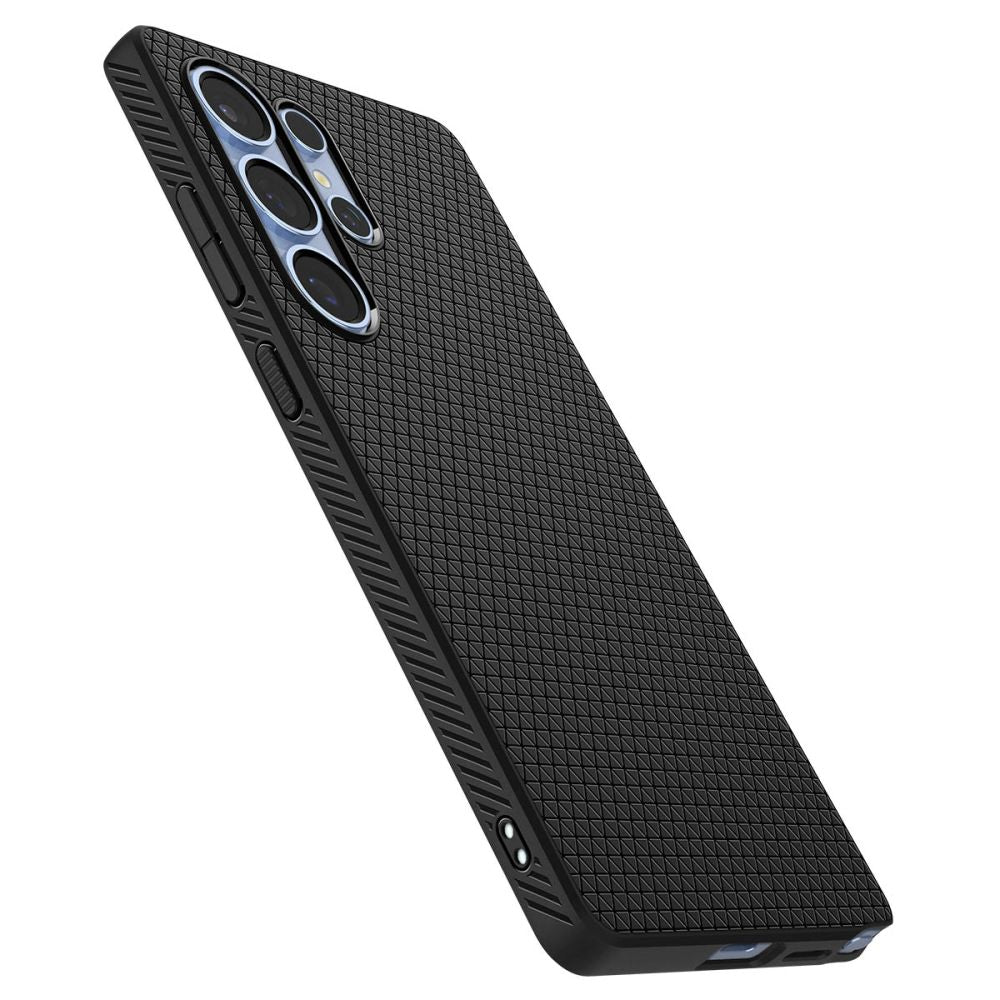 Spigen Liquid Air dėklas Samsung Galaxy S25 Ultra – juodas