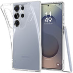 Skaidrus Spigen Liquid Crystal dėklas Samsung Galaxy S25 Ultra